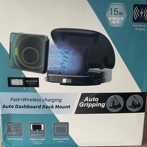 car cell phone charging and docking station